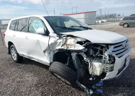 2012 Toyota Highlander z USA, uszkodzony, nr VIN 5TDZA3EH2CS024256